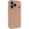 Чохол Silk Full Camera Protective (AA) NO LOGO для Apple iPhone 17 Pro (6.3") Бежевий / Desert Gold