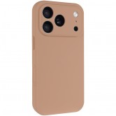 Чехол для iPhone 18 Pro / iPhone 17 Pro Silk Full Camera Protective (AA) NO LOGO (6.3") Бежевый / Desert Gold