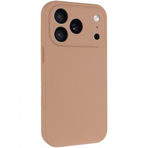 Чохол Silk Full Camera Protective (AA) NO LOGO для Apple iPhone 17 Pro (6.3") Бежевий / Desert Gold