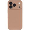 Чохол Silk Full Camera Protective (AA) NO LOGO для Apple iPhone 17 Pro (6.3") Бежевий / Desert Gold
