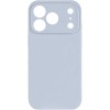 Чохол Silk Full Camera Protective (AA) NO LOGO для Apple iPhone 17 Pro (6.3") Блакитний / Sweet Blue