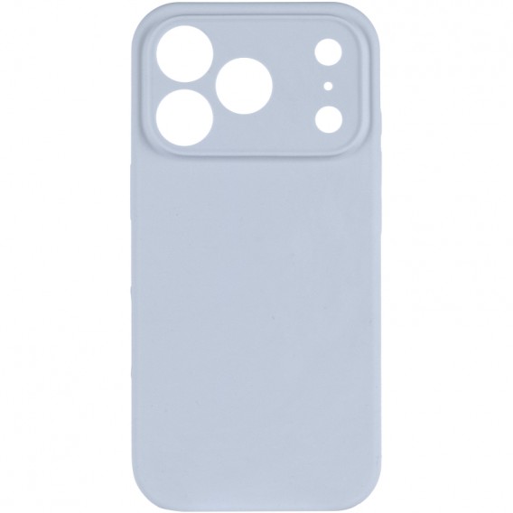 Чохол Silk Full Camera Protective (AA) NO LOGO для Apple iPhone 17 Pro (6.3") Блакитний / Sweet Blue Чохол Silk Full Camera Protective (AA) NO LOGO для Apple iPhone 17 Pro (6.3") Блакитний / Sweet Blue