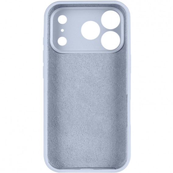 Чохол Silk Full Camera Protective (AA) NO LOGO для Apple iPhone 17 Pro (6.3") Блакитний / Sweet Blue Чохол Silk Full Camera Protective (AA) NO LOGO для Apple iPhone 17 Pro (6.3") Блакитний / Sweet Blue