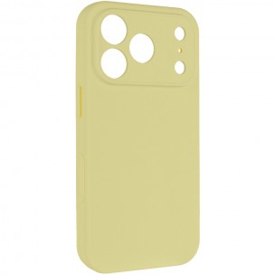 Чохол Silk Full Camera Protective (AA) NO LOGO для Apple iPhone 17 Pro (6.3") Жовтий / Mellow Yellow