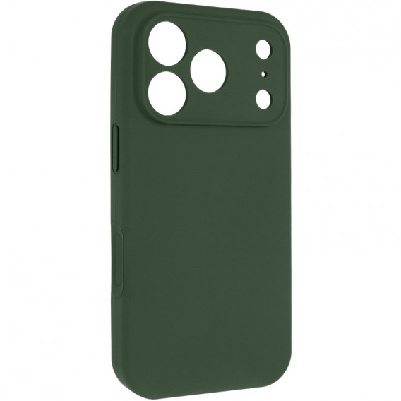 Чехол Silk Full Camera Protective (AA) NO LOGO для Apple iPhone 17 Pro (6.3") Зеленый / Cyprus Green