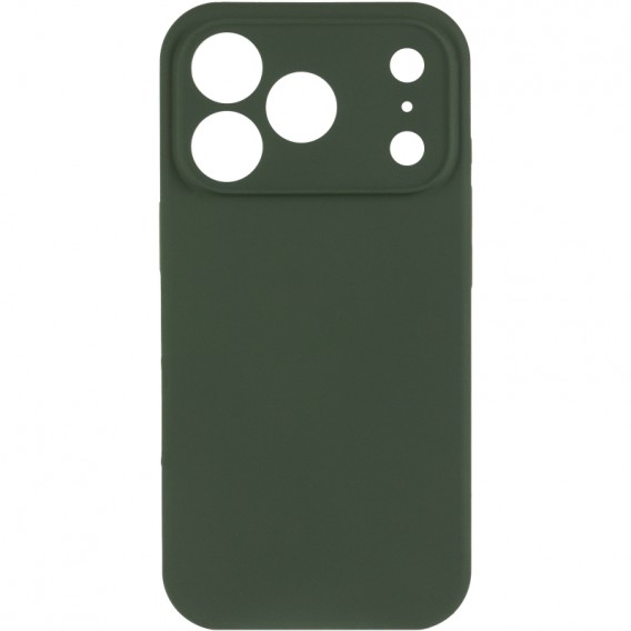 Чехол Silk Full Camera Protective (AA) NO LOGO для Apple iPhone 17 Pro (6.3") Зеленый / Cyprus Green Чехол Silk Full Camera Protective (AA) NO LOGO для Apple iPhone 17 Pro (6.3") Зеленый / Cyprus Green