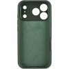 Чехол Silk Full Camera Protective (AA) NO LOGO для Apple iPhone 17 Pro (6.3") Зеленый / Cyprus Green