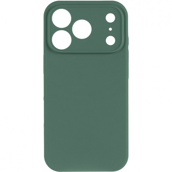 Чохол Silk Full Camera Protective (AA) NO LOGO для Apple iPhone 17 Pro (6.3") Зелений / Pine green Чохол Silk Full Camera Protective (AA) NO LOGO для Apple iPhone 17 Pro (6.3") Зелений / Pine green