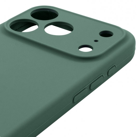 Чохол Silk Full Camera Protective (AA) NO LOGO для Apple iPhone 17 Pro (6.3") Зелений / Pine green Чохол Silk Full Camera Protective (AA) NO LOGO для Apple iPhone 17 Pro (6.3") Зелений / Pine green