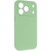 Чохол Silk Full Camera Protective (AA) NO LOGO для Apple iPhone 17 Pro (6.3") Зелений / Pistachio
