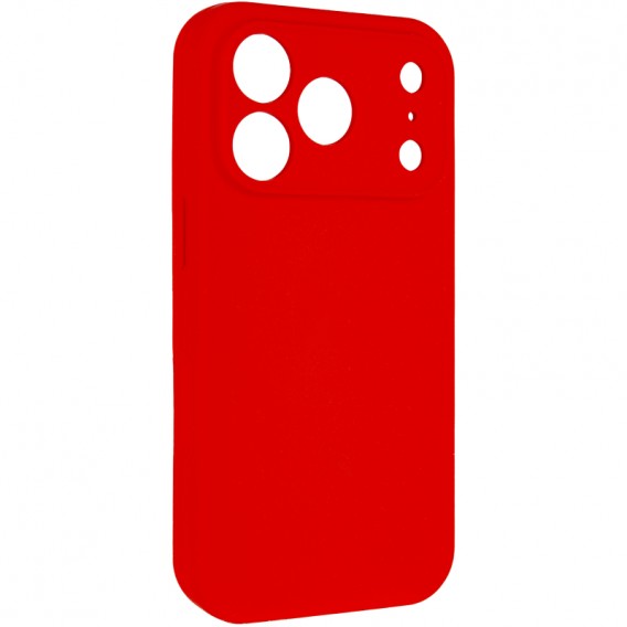 Чохол Silk Full Camera Protective (AA) NO LOGO для Apple iPhone 17 Pro (6.3") Червоний / Red