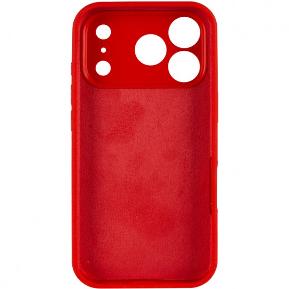 Чохол Silk Full Camera Protective (AA) NO LOGO для Apple iPhone 17 Pro (6.3") Червоний / Red
