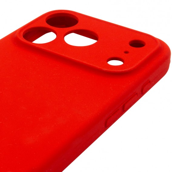 Чохол Silk Full Camera Protective (AA) NO LOGO для Apple iPhone 17 Pro (6.3") Червоний / Red