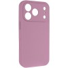 Чохол Silk Full Camera Protective (AA) NO LOGO для Apple iPhone 17 Pro (6.3") Ліловий / Lilac Pride