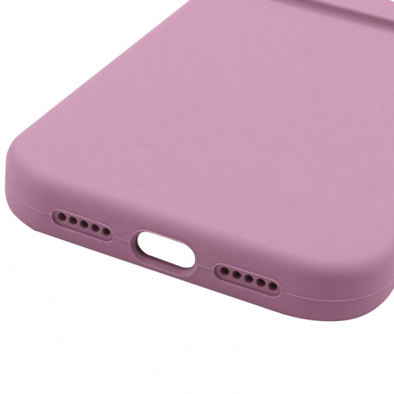 Чохол Silk Full Camera Protective (AA) NO LOGO для Apple iPhone 17 Pro (6.3") Ліловий / Lilac Pride Чохол Silk Full Camera Protective (AA) NO LOGO для Apple iPhone 17 Pro (6.3") Ліловий / Lilac Pride