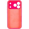 Чохол Silk Full Camera Protective (AA) NO LOGO для Apple iPhone 17 Pro (6.3") Рожевий / Barbie pink