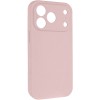 Чехол Silk Full Camera Protective (AA) NO LOGO для Apple iPhone 17 Pro (6.3") Розовый / Chalk Pink
