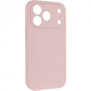 Чохол Silk Full Camera Protective (AA) NO LOGO для Apple iPhone 17 Pro (6.3") Рожевий / Chalk Pink