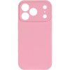 Чохол Silk Full Camera Protective (AA) NO LOGO для Apple iPhone 17 Pro (6.3") Рожевий / Light pink