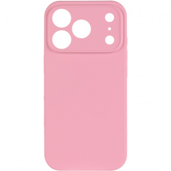 Чохол Silk Full Camera Protective (AA) NO LOGO для Apple iPhone 17 Pro (6.3") Рожевий / Light pink Чохол Silk Full Camera Protective (AA) NO LOGO для Apple iPhone 17 Pro (6.3") Рожевий / Light pink