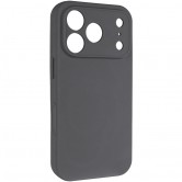 Чехол для iPhone 18 Pro / iPhone 17 Pro Silk Full Camera Protective (AA) NO LOGO (6.3") Серый / Dark Gray