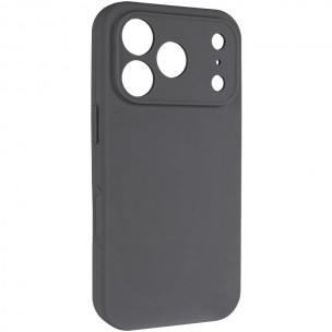 Чохол Silk Full Camera Protective (AA) NO LOGO для Apple iPhone 17 Pro (6.3") Сірий / Dark Gray Чохол Silk Full Camera Protective (AA) NO LOGO для Apple iPhone 17 Pro (6.3") Сірий / Dark Gray