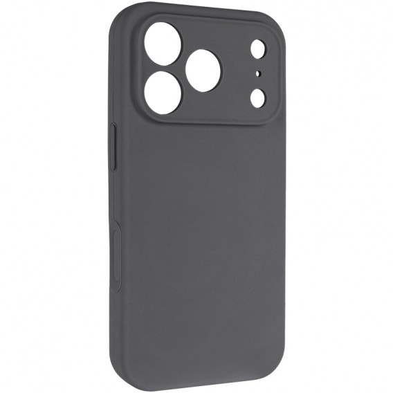 Чохол Silk Full Camera Protective (AA) NO LOGO для Apple iPhone 17 Pro (6.3") Сірий / Dark Gray