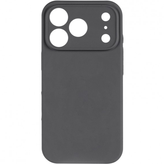 Чохол Silk Full Camera Protective (AA) NO LOGO для Apple iPhone 17 Pro (6.3") Сірий / Dark Gray