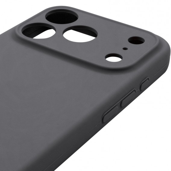 Чохол Silk Full Camera Protective (AA) NO LOGO для Apple iPhone 17 Pro (6.3") Сірий / Dark Gray