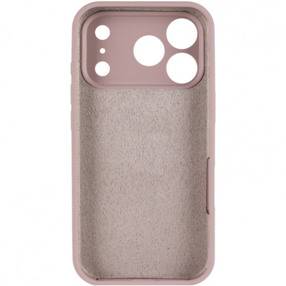 Чохол Silk Full Camera Protective (AA) NO LOGO для Apple iPhone 17 Pro (6.3") Сірий / Lavender Чохол Silk Full Camera Protective (AA) NO LOGO для Apple iPhone 17 Pro (6.3") Сірий / Lavender