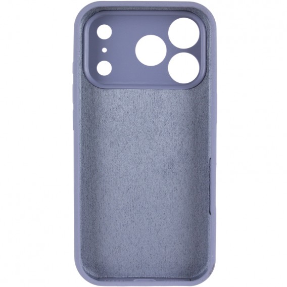 Чохол Silk Full Camera Protective (AA) NO LOGO для Apple iPhone 17 Pro (6.3") Сірий / Lavender Gray Чохол Silk Full Camera Protective (AA) NO LOGO для Apple iPhone 17 Pro (6.3") Сірий / Lavender Gray