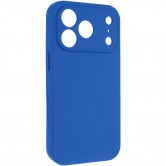 Чехол для iPhone 18 Pro / iPhone 17 Pro Silk Full Camera Protective (AA) NO LOGO (6.3") Синий / Capri Blue