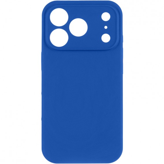 Чохол Silk Full Camera Protective (AA) NO LOGO для Apple iPhone 17 Pro (6.3") Синій / Capri Blue Чохол Silk Full Camera Protective (AA) NO LOGO для Apple iPhone 17 Pro (6.3") Синій / Capri Blue