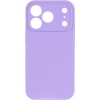 Чохол Silk Full Camera Protective (AA) NO LOGO для Apple iPhone 17 Pro (6.3") Бузковий / Dasheen
