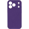 Чохол Silk Full Camera Protective (AA) NO LOGO для Apple iPhone 17 Pro (6.3") Фіолетовий / Amethyst