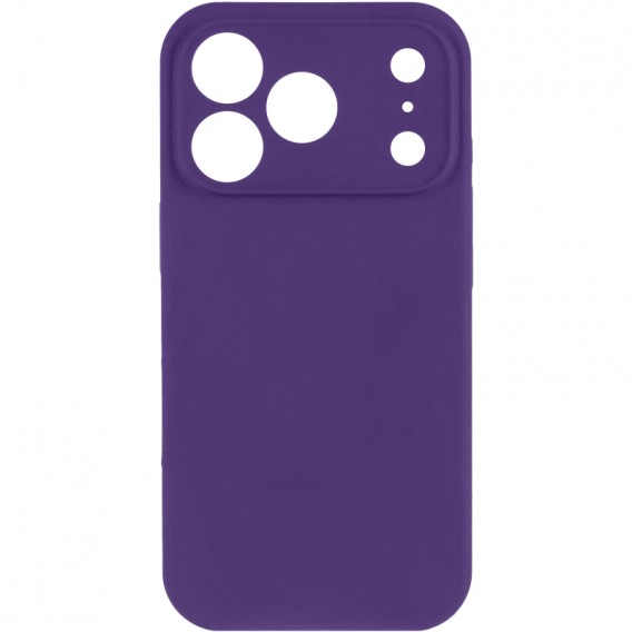 Чохол Silk Full Camera Protective (AA) NO LOGO для Apple iPhone 17 Pro (6.3") Фіолетовий / Amethyst Чохол Silk Full Camera Protective (AA) NO LOGO для Apple iPhone 17 Pro (6.3") Фіолетовий / Amethyst