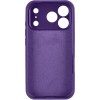 Чохол Silk Full Camera Protective (AA) NO LOGO для Apple iPhone 17 Pro (6.3") Фіолетовий / Amethyst
