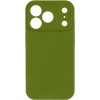 Чохол Silk Full Camera Protective (AA) NO LOGO для Apple iPhone 17 Pro Max (6.9") Зелений / Dark Olive