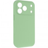 Силиконовый чехол для iPhone 18 Pro Max / 17 Pro Max Silk Full Camera Protective, силикон, фисташковый / Pistachio