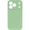 Чехол Silk Full Camera Protective (AA) NO LOGO для Apple iPhone 17 Pro Max (6.9") Зеленый / Pistachio
