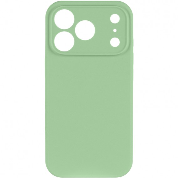 Чехол Silk Full Camera Protective (AA) NO LOGO для Apple iPhone 17 Pro Max (6.9") Зеленый / Pistachio Чехол Silk Full Camera Protective (AA) NO LOGO для Apple iPhone 17 Pro Max (6.9") Зеленый / Pistachio