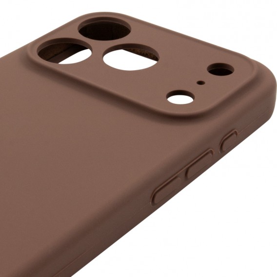 Чехол Silk Full Camera Protective (AA) NO LOGO для Apple iPhone 17 Pro Max (6.9") Коричневый / Brown Чехол Silk Full Camera Protective (AA) NO LOGO для Apple iPhone 17 Pro Max (6.9") Коричневый / Brown