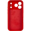 Чохол Silk Full Camera Protective (AA) NO LOGO для Apple iPhone 17 Pro Max (6.9") Червоний / Red