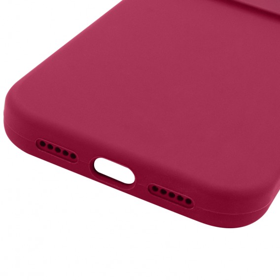 Чехол Silk Full Camera Protective (AA) NO LOGO для Apple iPhone 17 Pro Max (6.9") Красный / Rose Red Чехол Silk Full Camera Protective (AA) NO LOGO для Apple iPhone 17 Pro Max (6.9") Красный / Rose Red