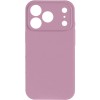 Чохол Silk Full Camera Protective (AA) NO LOGO для Apple iPhone 17 Pro Max (6.9") Ліловий / Lilac Pride