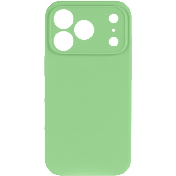 Чехол Silk Full Camera Protective (AA) NO LOGO для Apple iPhone 17 Pro Max (6.9") Мятный / Mint Чехол Silk Full Camera Protective (AA) NO LOGO для Apple iPhone 17 Pro Max (6.9") Мятный / Mint