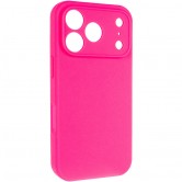 Чехол Silk Full Camera Protective (AA) NO LOGO для Apple iPhone 17 Pro Max (6.9") Розовый / Barbie pink