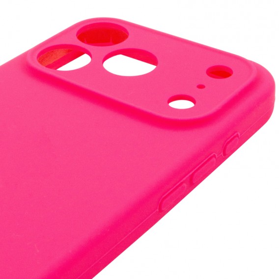 Чохол Silk Full Camera Protective (AA) NO LOGO для Apple iPhone 17 Pro Max (6.9") Рожевий / Barbie pink Чохол Silk Full Camera Protective (AA) NO LOGO для Apple iPhone 17 Pro Max (6.9") Рожевий / Barbie pink