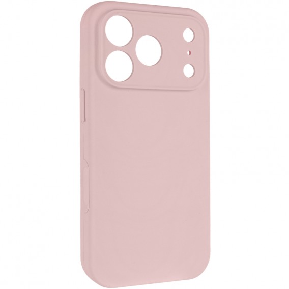 Чохол Silk Full Camera Protective (AA) NO LOGO для Apple iPhone 17 Pro Max (6.9") Рожевий / Chalk Pink