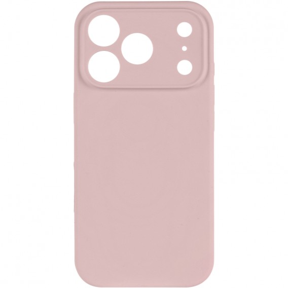 Чохол Silk Full Camera Protective (AA) NO LOGO для Apple iPhone 17 Pro Max (6.9") Рожевий / Chalk Pink Чохол Silk Full Camera Protective (AA) NO LOGO для Apple iPhone 17 Pro Max (6.9") Рожевий / Chalk Pink